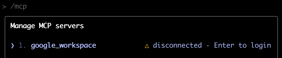 MCP Connector success state